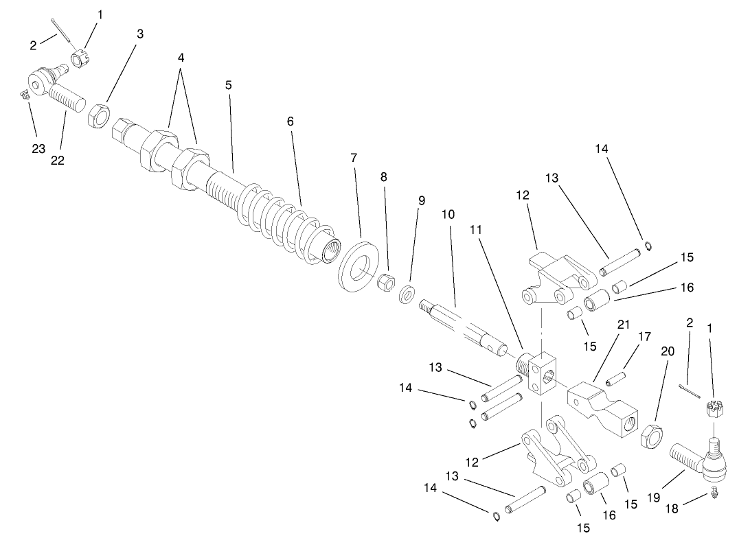 Wing Deck Latch Assembly