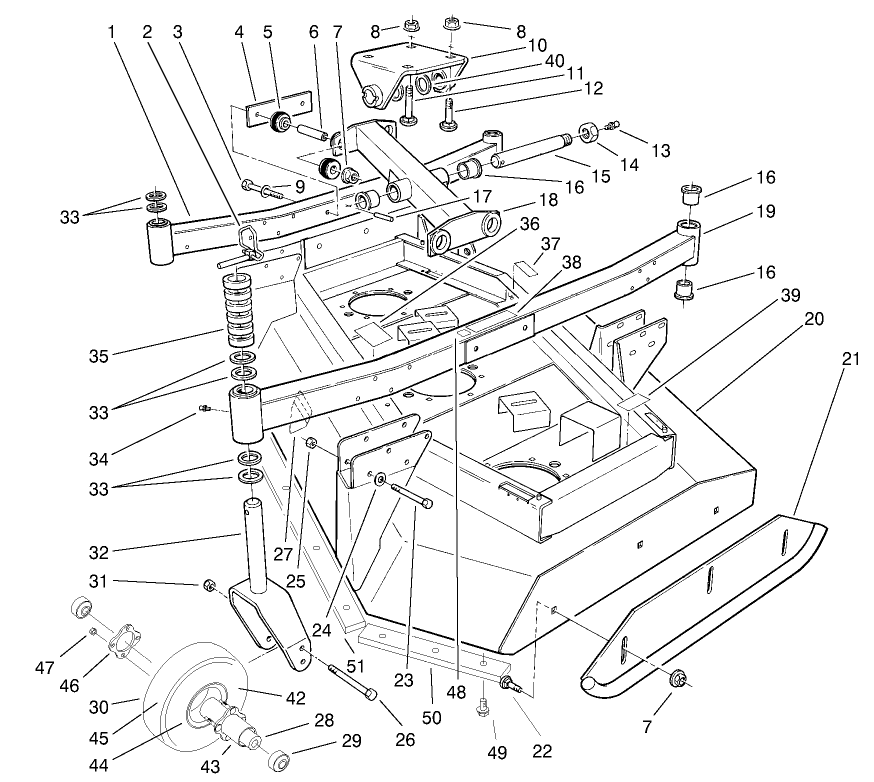 Wing Deck Model No. 30591 Lh And 30593 Rh