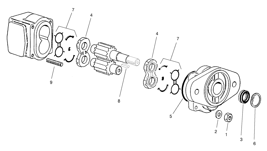 Hydraulic Motor Assembly No. 94-4907