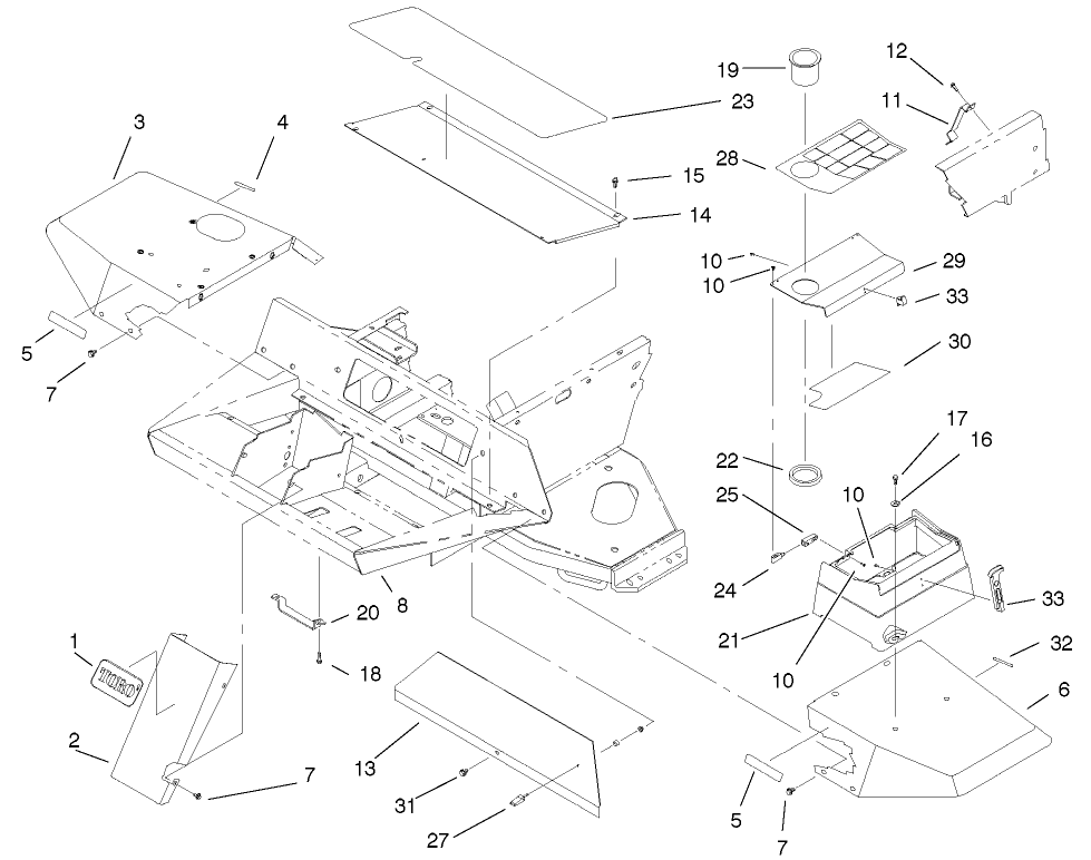 FRAME AND BODY ASSEMBLY