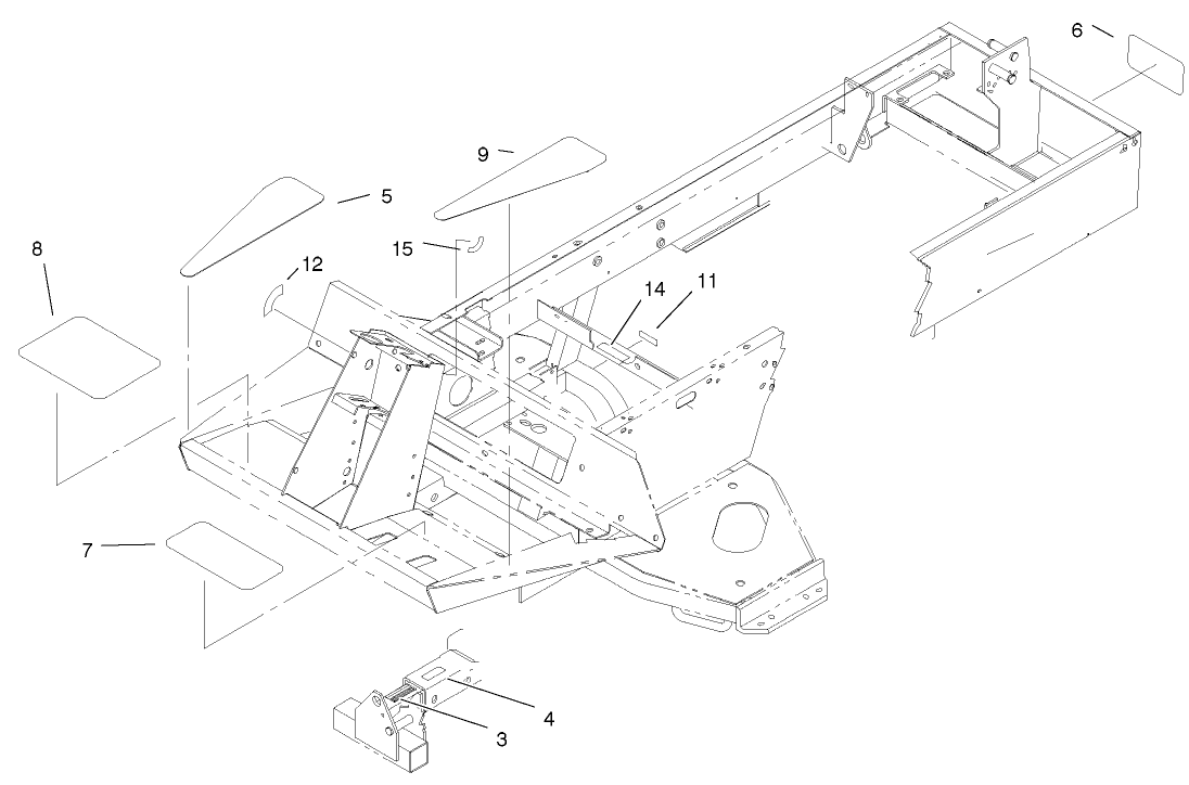 FRAME ASSEMBLY NO. 100-3870