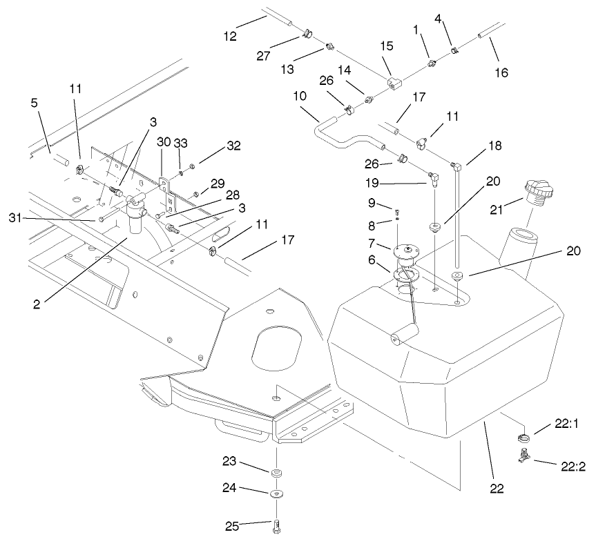 FUEL TANK ASSEMBLY