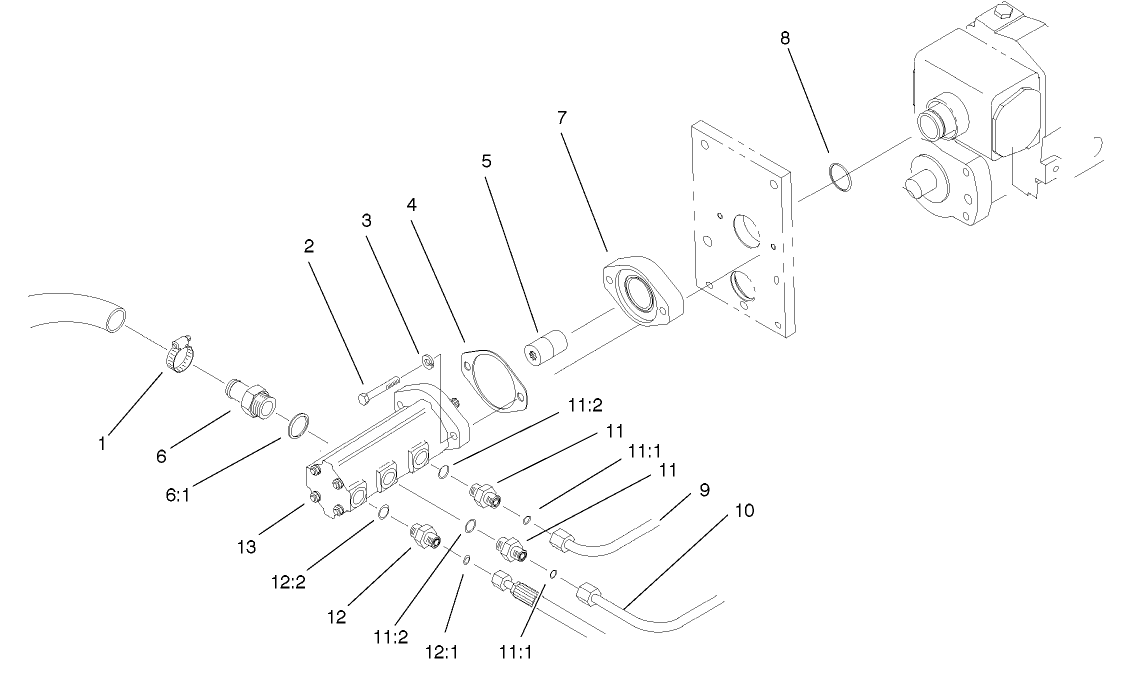 GEAR PUMP INSTALLATION ASSEMBLY
