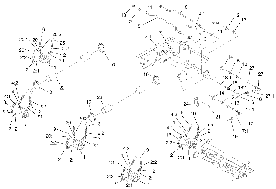 REEL MOTORS ASSEMBLY