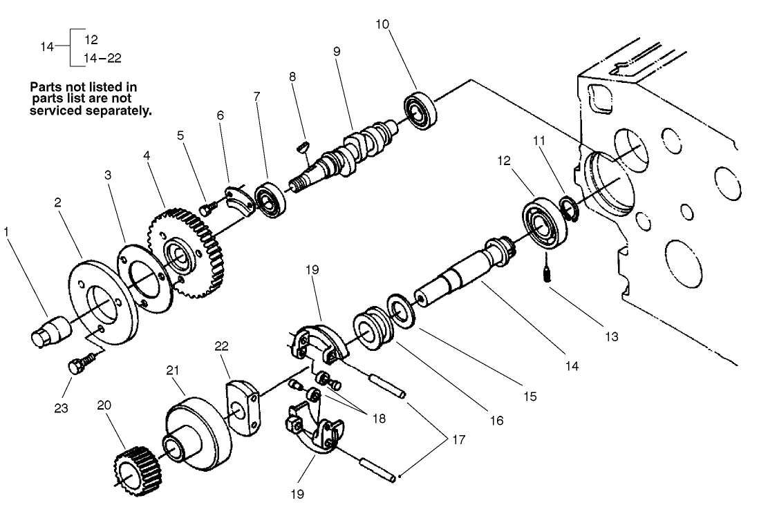 FUEL CAMSHAFT ASSEMBLY