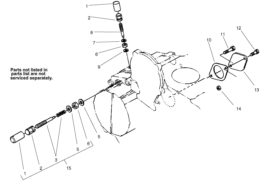 ENGINE STOP LEVER ASSEMBLY