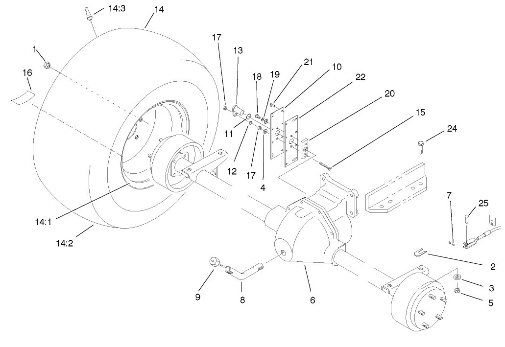 Front Axle Assembly