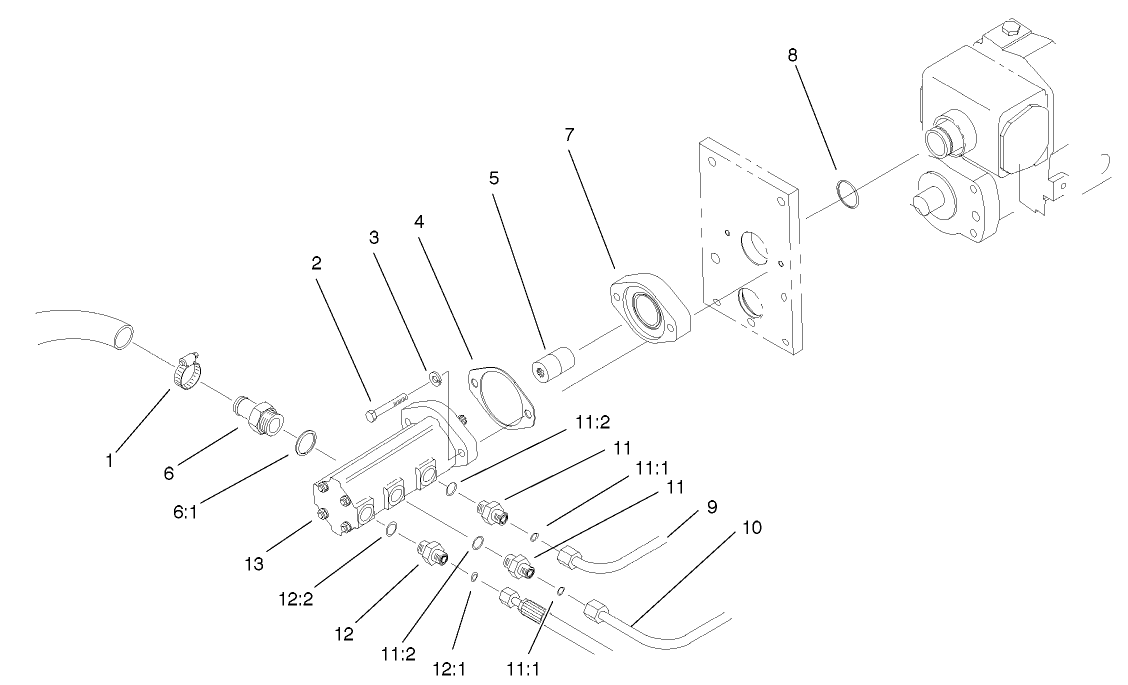 Gear Pump Installation Assembly