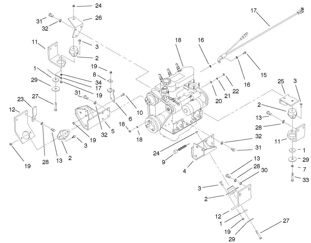 Engine Installation Assembly
