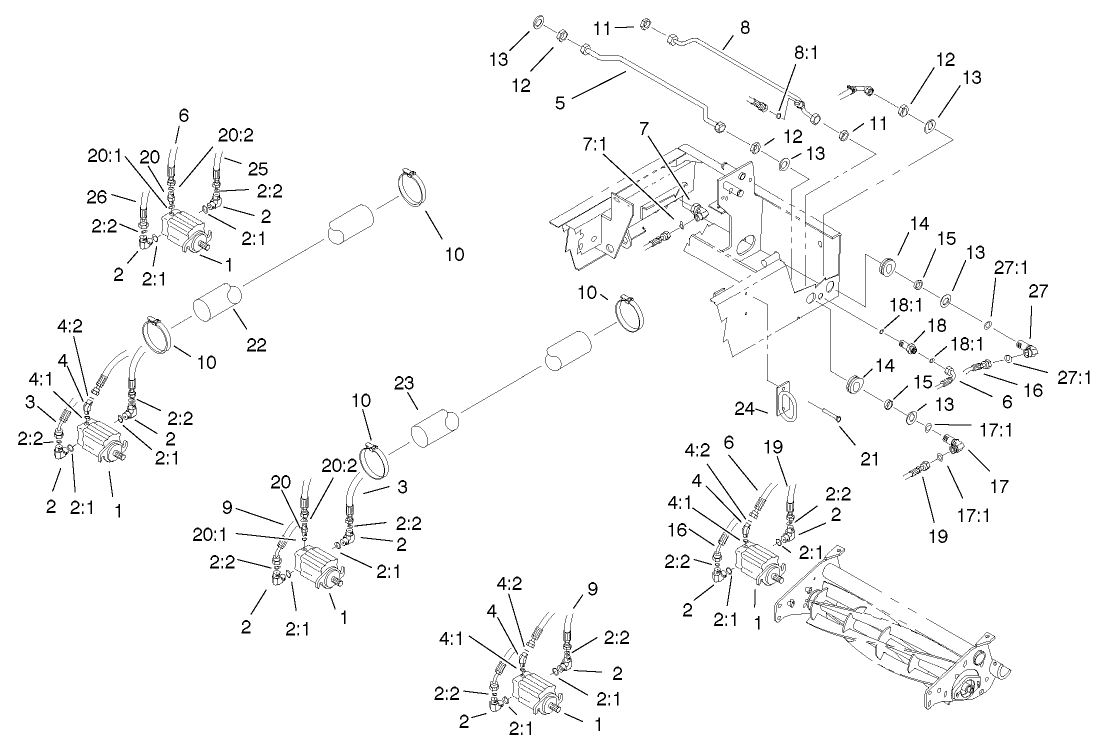Reel Motors Assembly