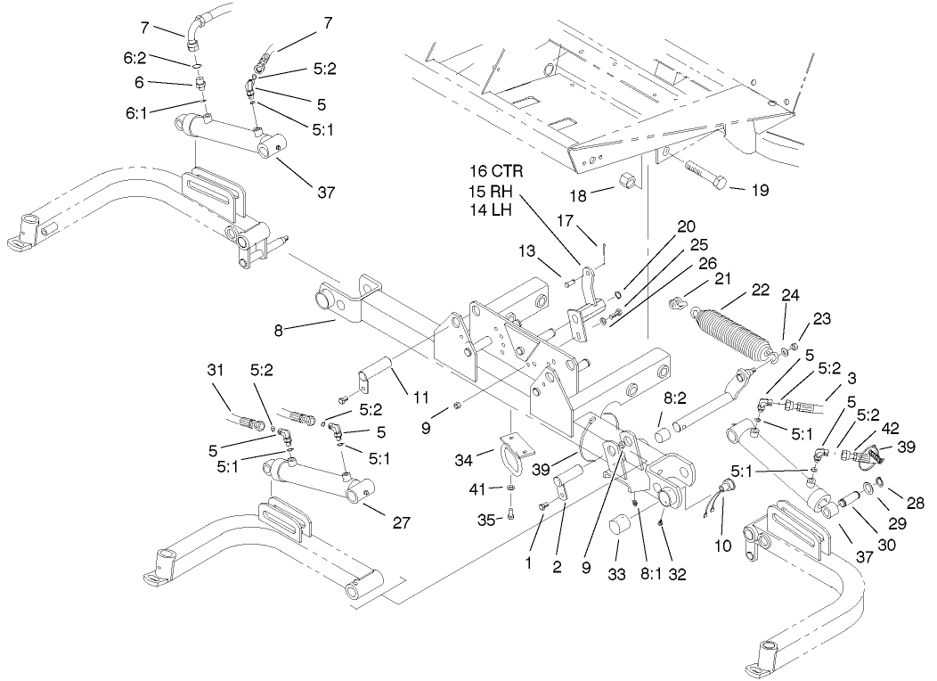 Front Lift Circuit Assembly