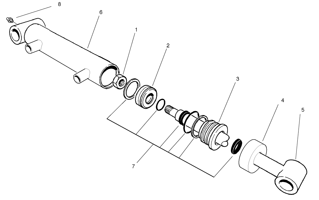 Hydraulic Cylinder No. 93-9310