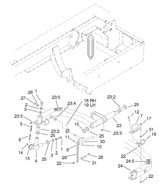 Rear Lift Arm Assembly