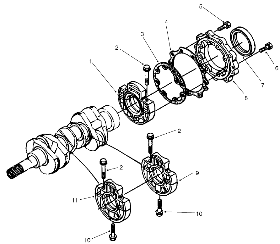 Main Bearing Case Assembly