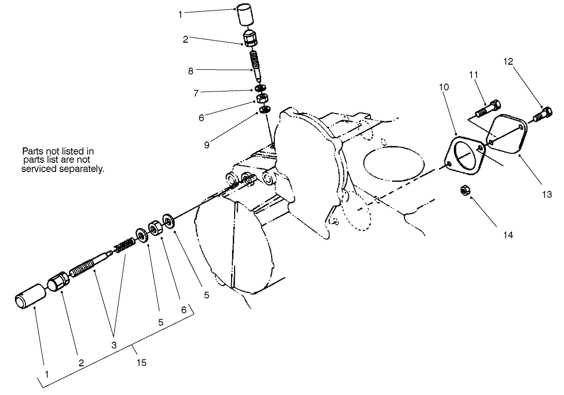 Engine Stop Lever Assembly