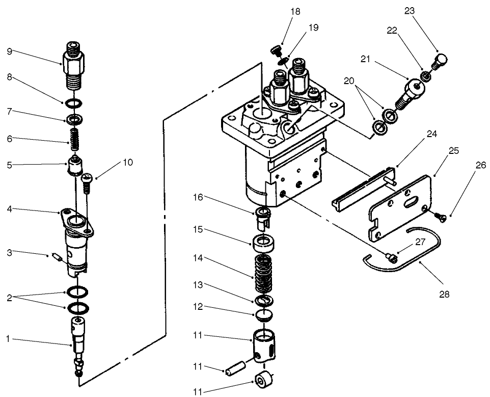 Injection Pump Assembly No. 98-9643