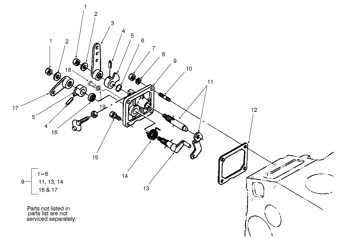 Speed Control Plate Assembly