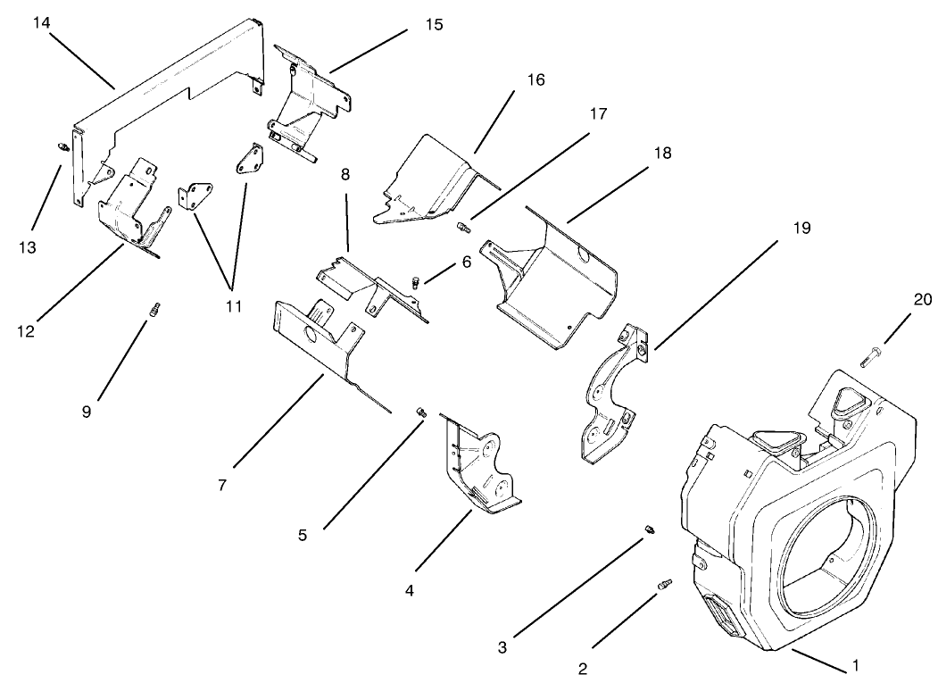 Baffles & Shroud(ch20qs Ps64556 Kohler)