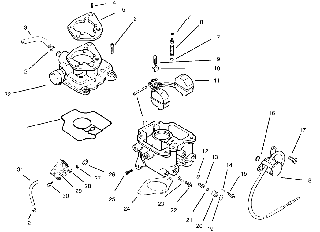 Carburetor & Fuel Pump(ch20qs Ps64556 Kohler)