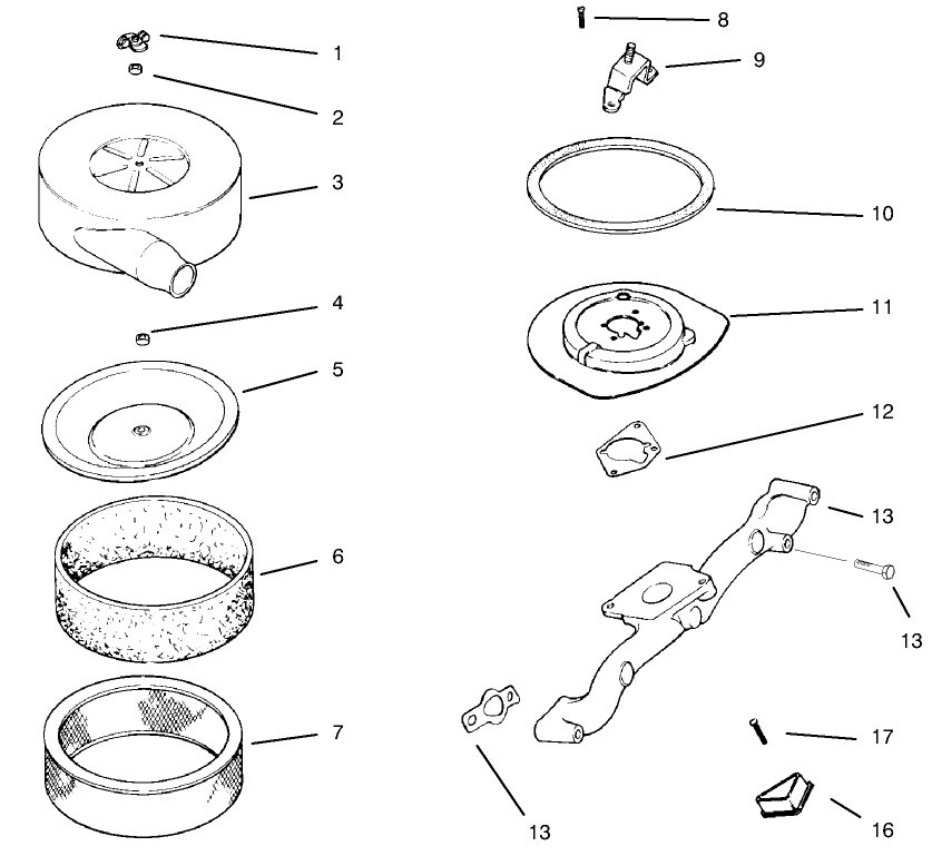 Air Intake/filtration(ch20qs Ps64556 Kohler)