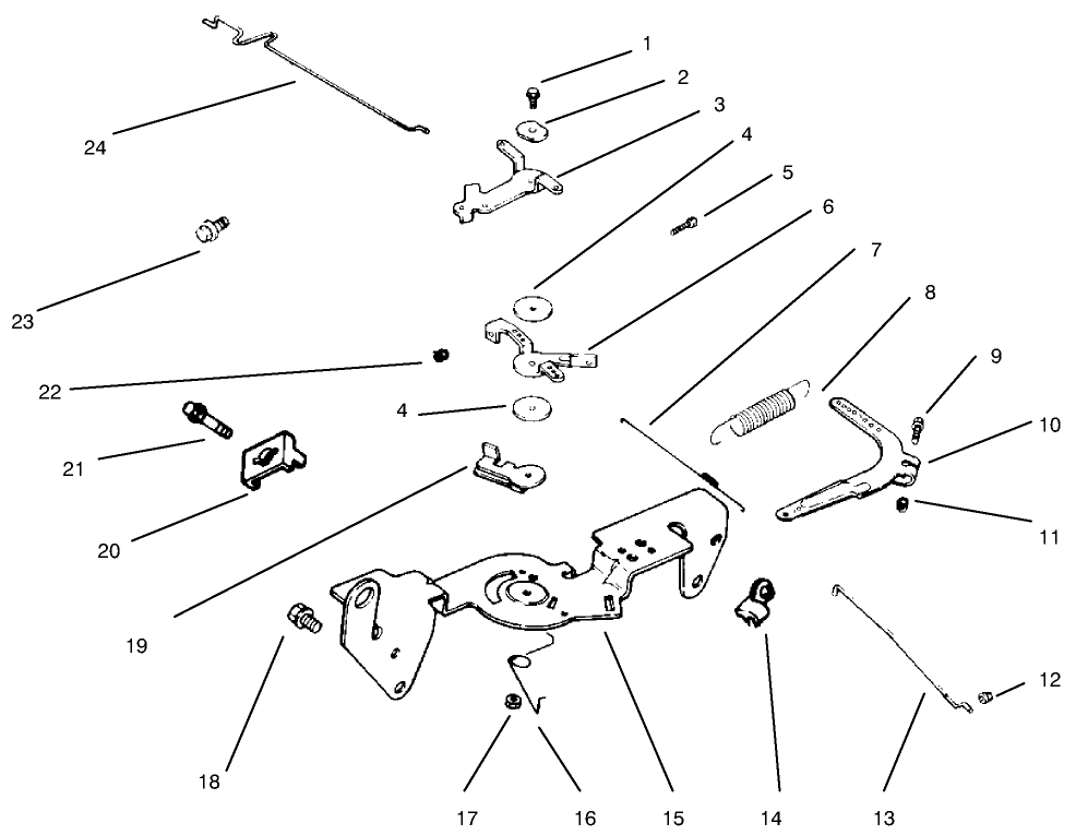 Throttle Linkage & Governor Controls(ch20qs Ps64556 Kohler)