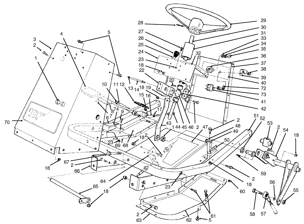 Frame And Steering Assembly