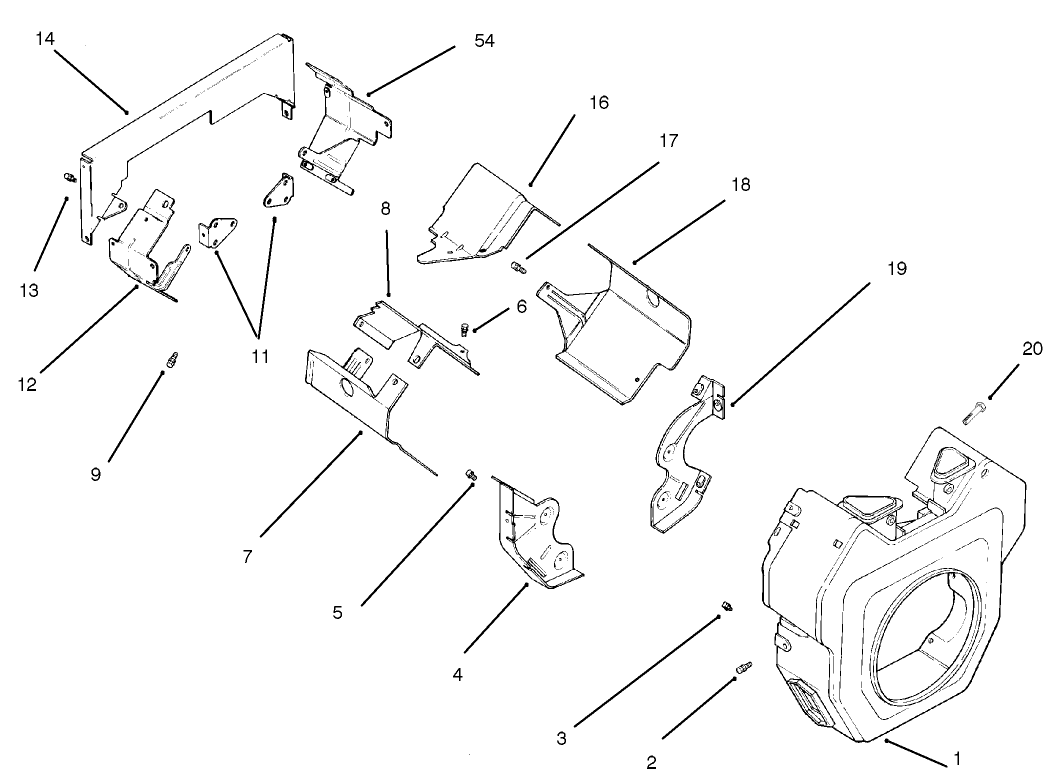 Baffles And Shroud Assembly