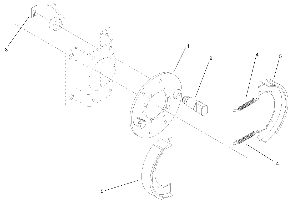 Brake Assembly No. 71-1500