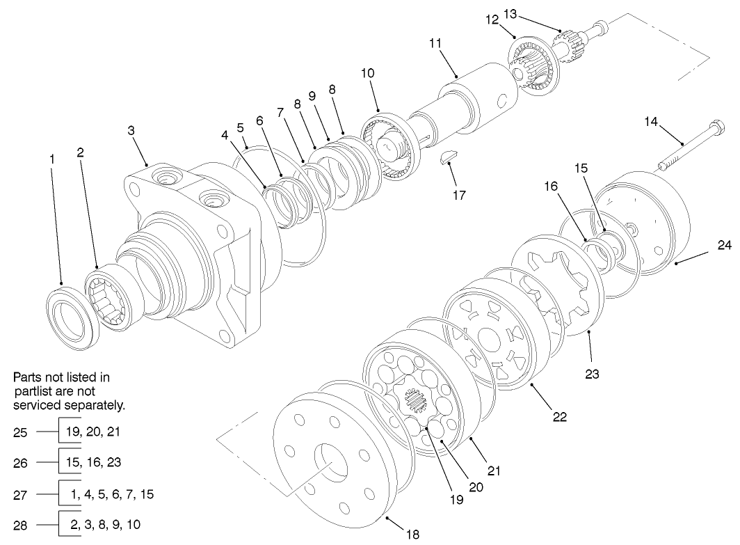 Hydraulic Motor Assembly No. 92-9199