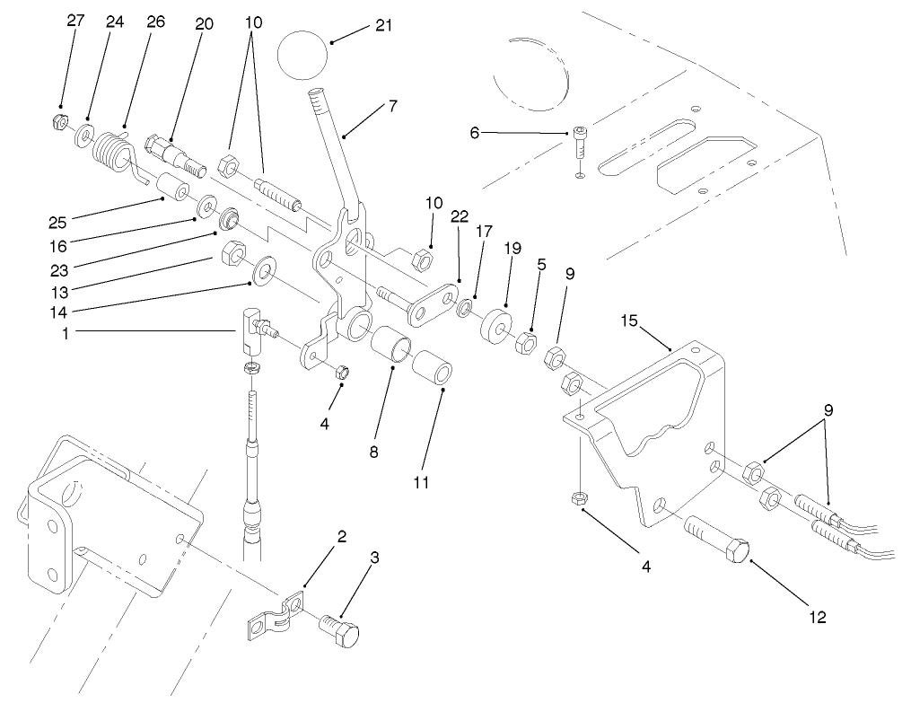 Functional Control Lever Assembly