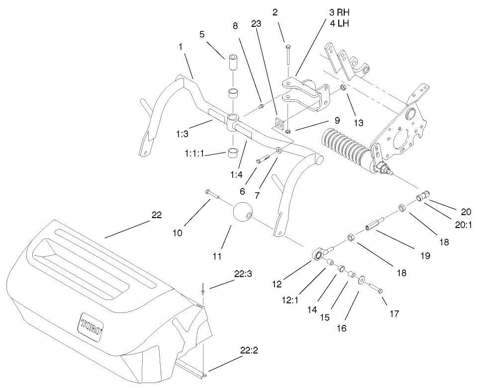 Center Pull Frame Assembly