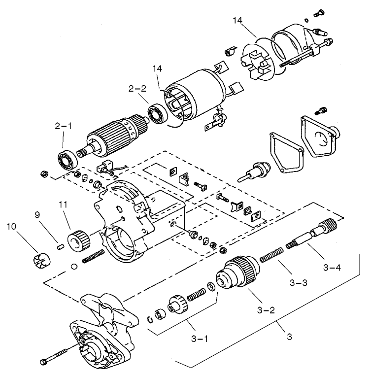 Starter Assembly No. 99-9693
