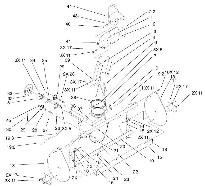 Discharge Chute Assembly