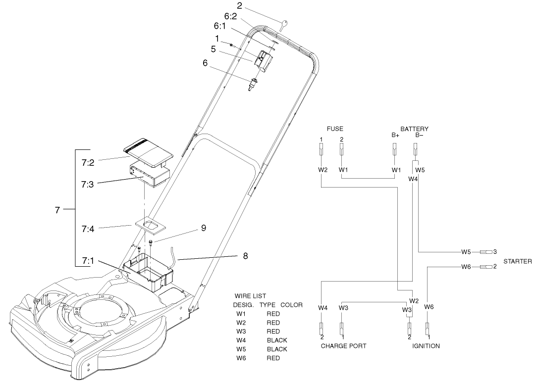 Battery And Harness Assembly