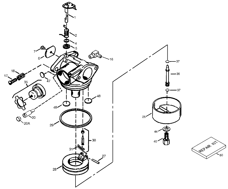 Carburetor No. 640273