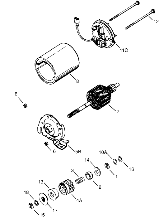 Electric Starter No. 35709
