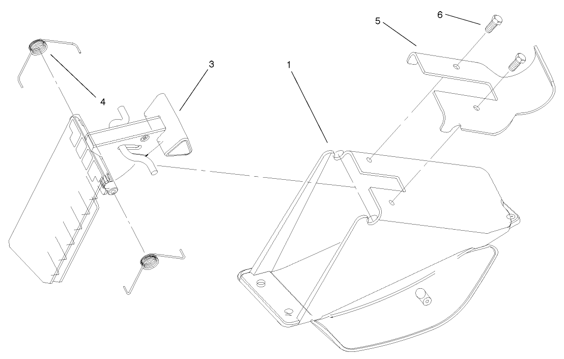 Discharge Chute Assembly (model 20021 Only)