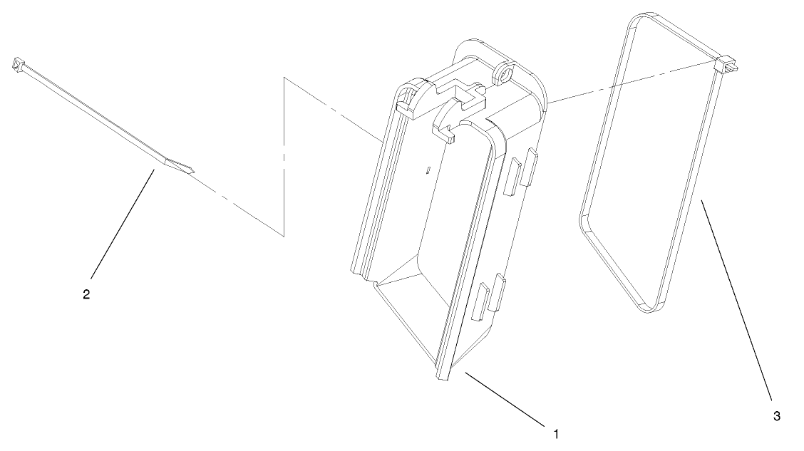 Bag Chute Assembly (model 20021 Only)