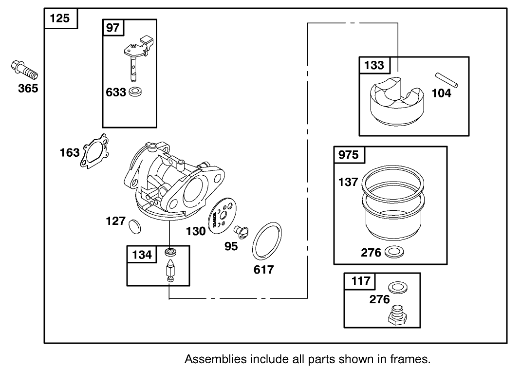 Engine Briggs & Stratton Model 12h802-1776-B1