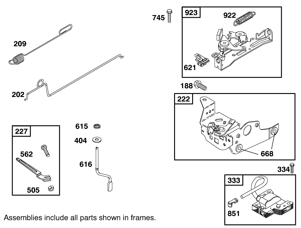 Engine Briggs & Stratton Model 12h802-1776-B1