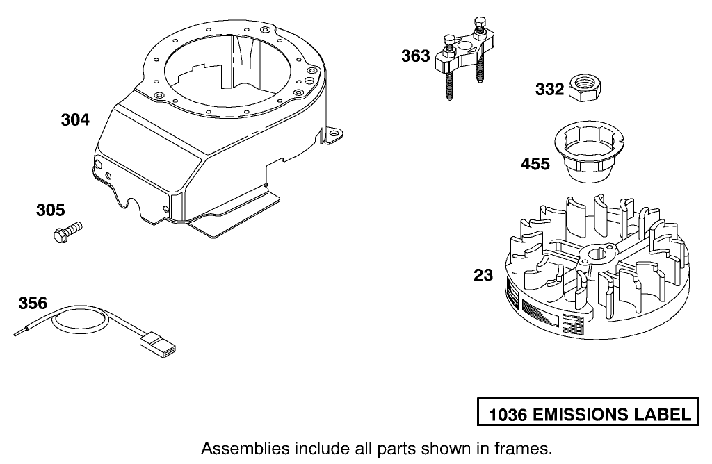 Engine Briggs & Stratton Model 12h802-1776-B1