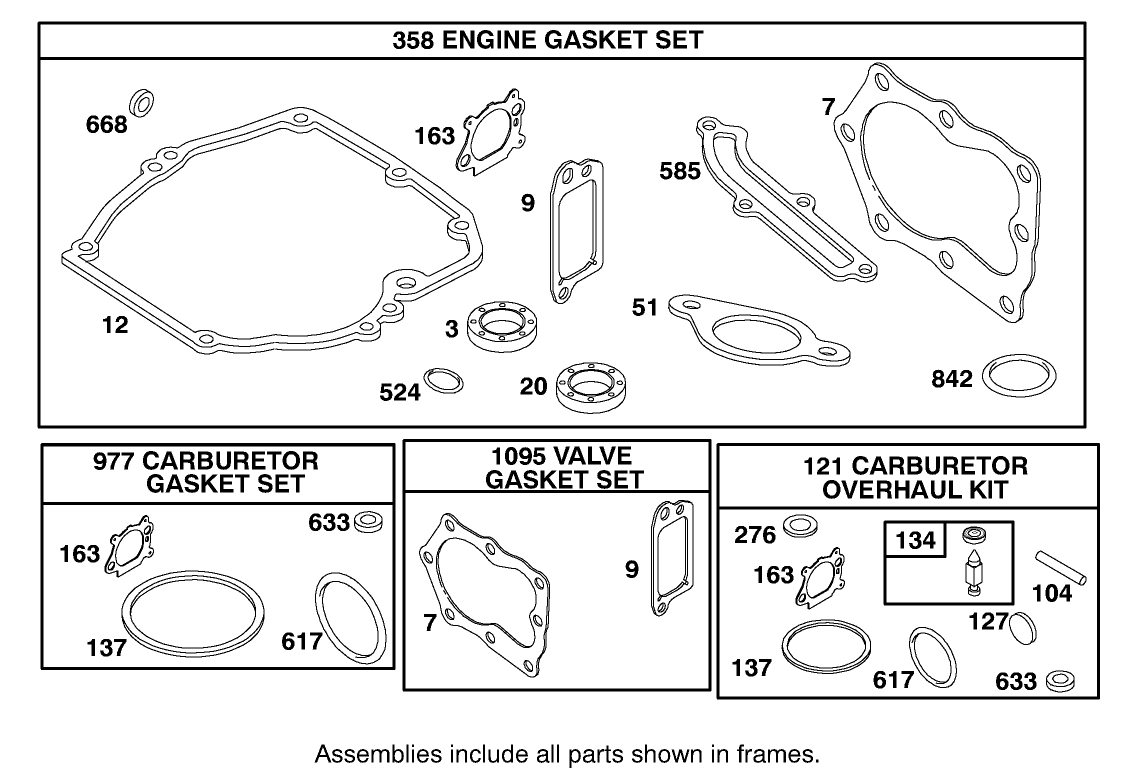 Engine Briggs & Stratton Model 12h802-1776-B1