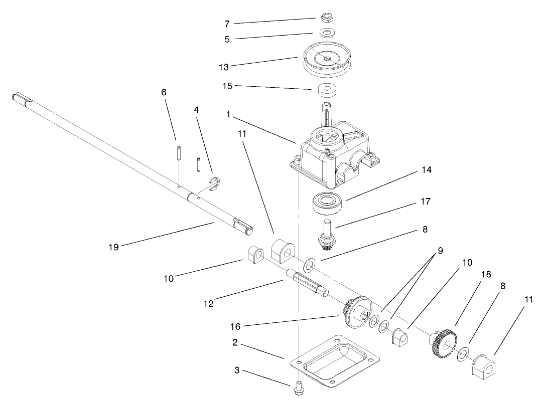 Gear Case Assembly