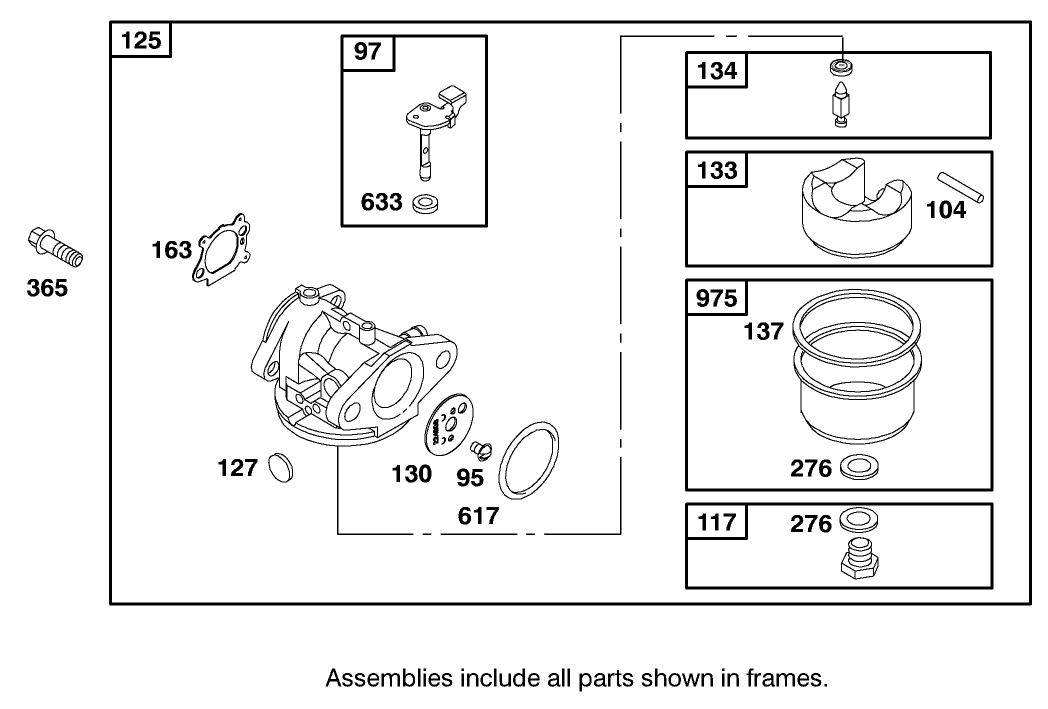 Engine Briggs & Stratton Model 12j802-2369-B1