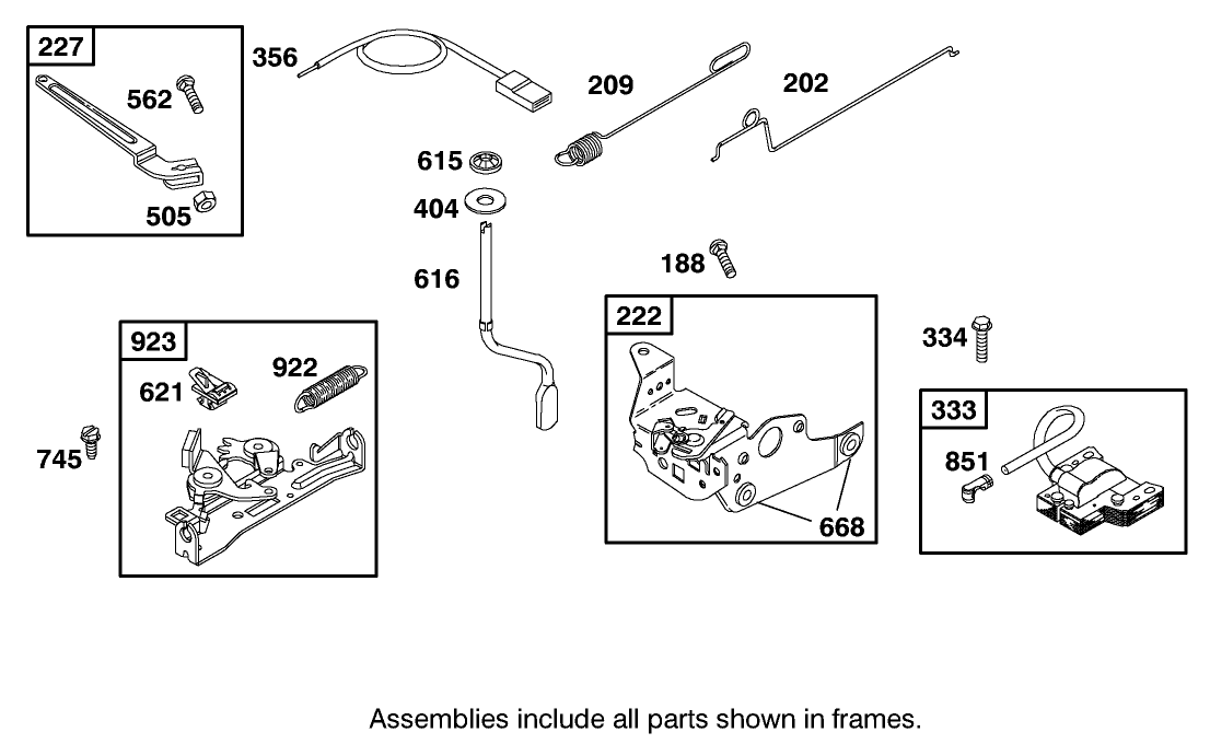 Engine Briggs & Stratton Model 12j802-2369-B1