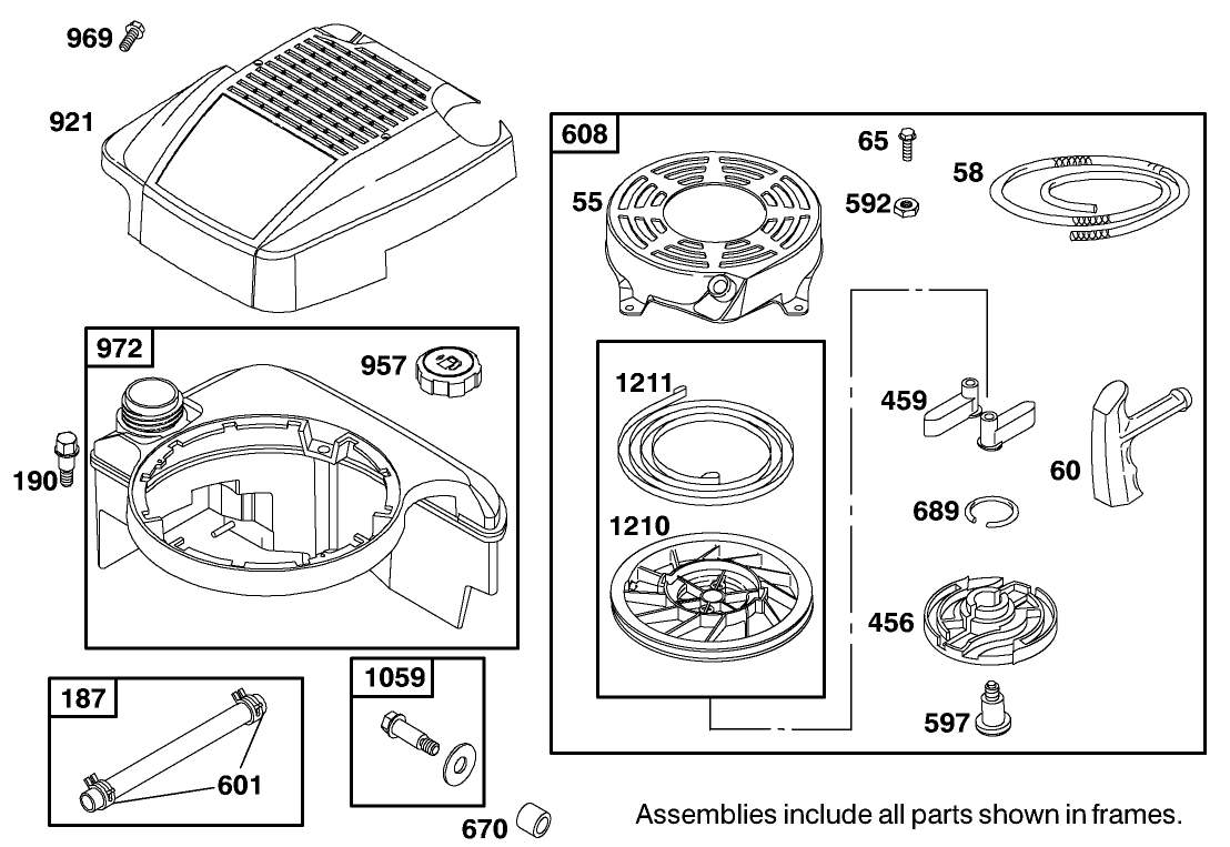 Engine Briggs & Stratton Model 12j802-2369-B1