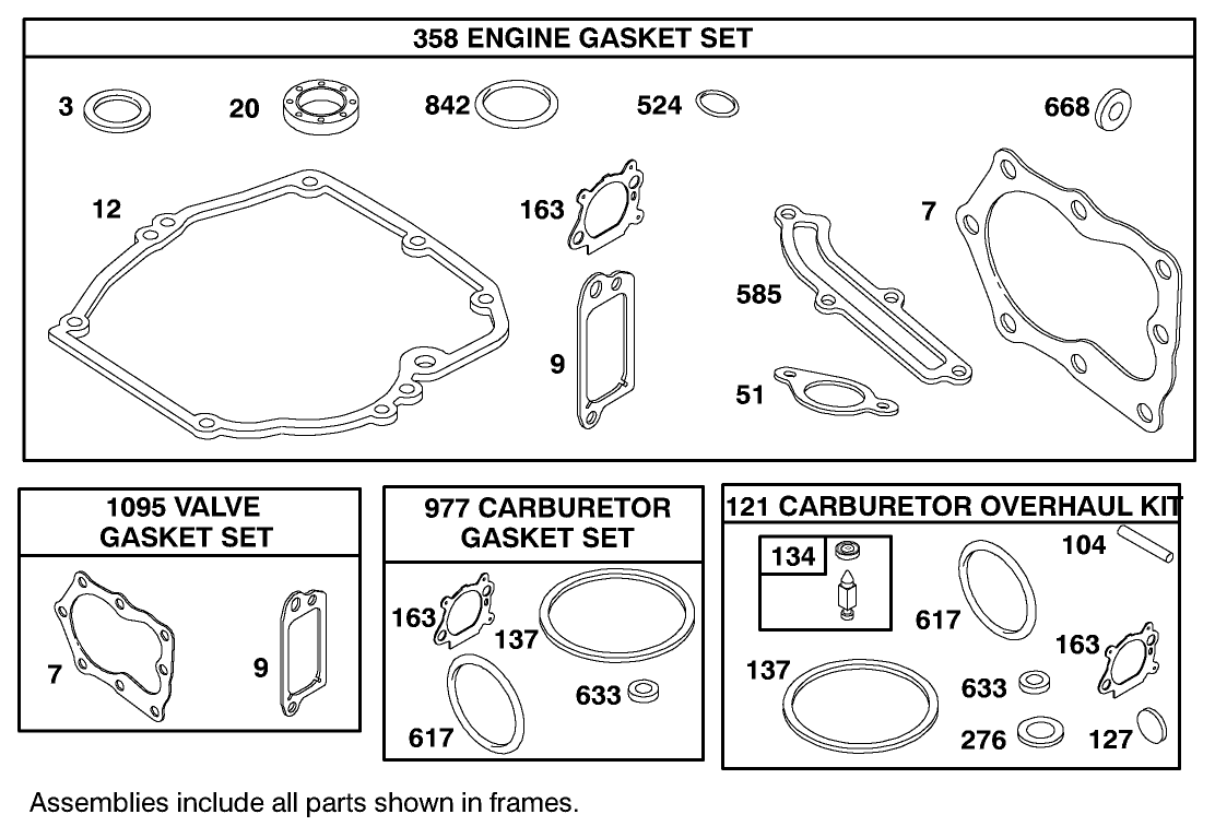 Engine Briggs & Stratton Model 12j802-2369-B1