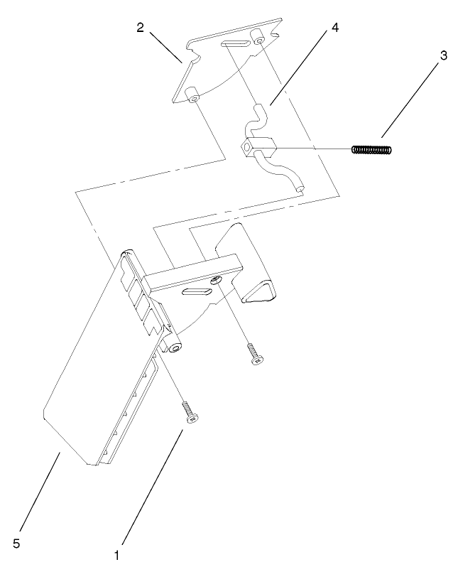 Discharge Door Assembly Part No. 93-0273 (model 20023, 20023c)