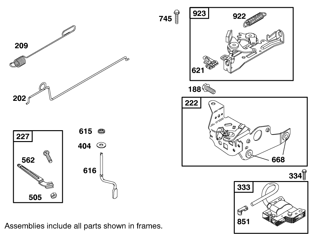 Engine Briggs & Stratton Model 12h802-1776-B1