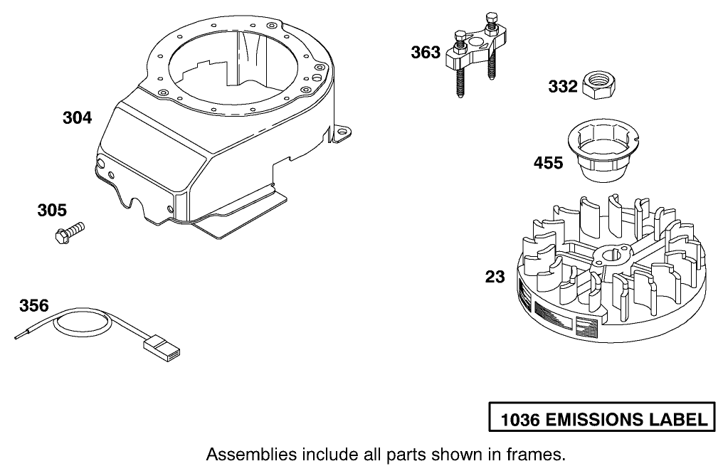 Engine Briggs & Stratton Model 12h802-1776-B1